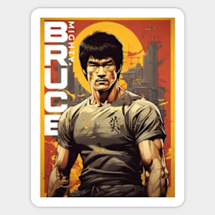 Mighty Bruce Sticker